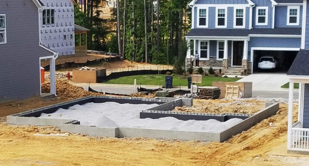 concrete foundation
