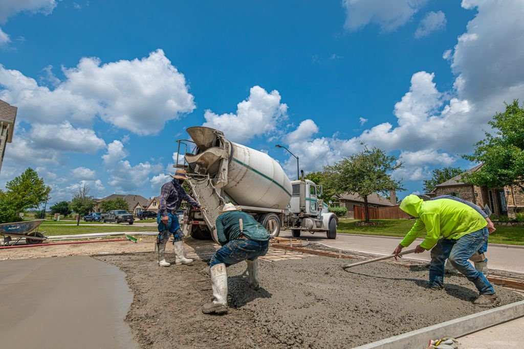 concrete job