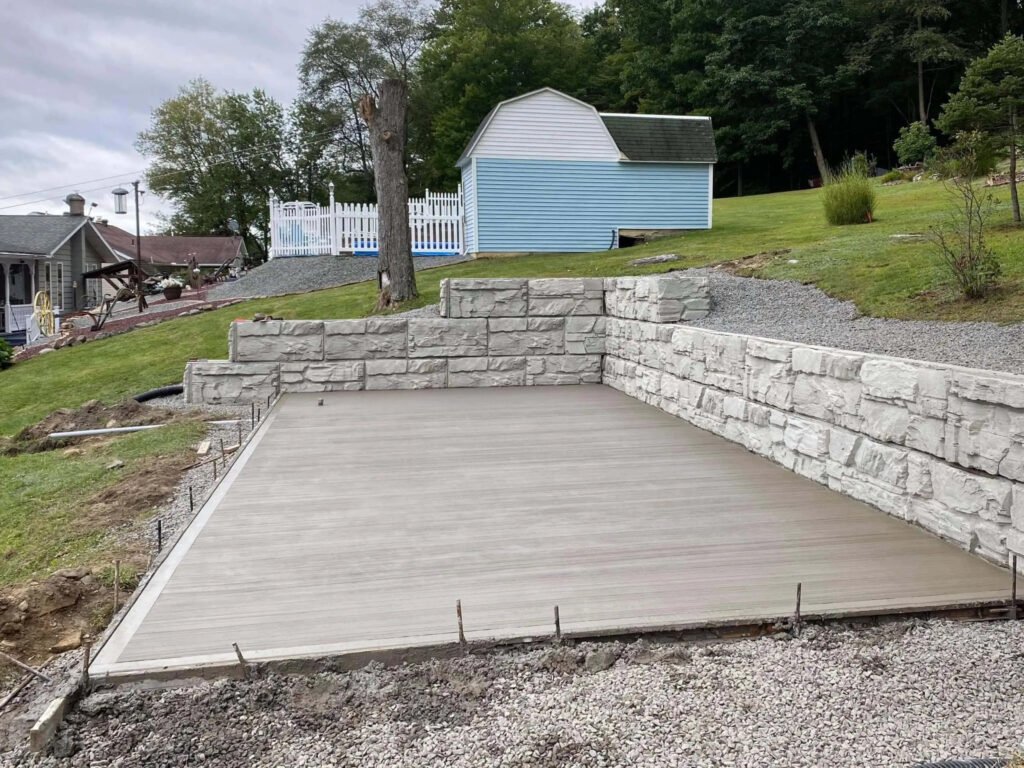 concrete parking pad for rv