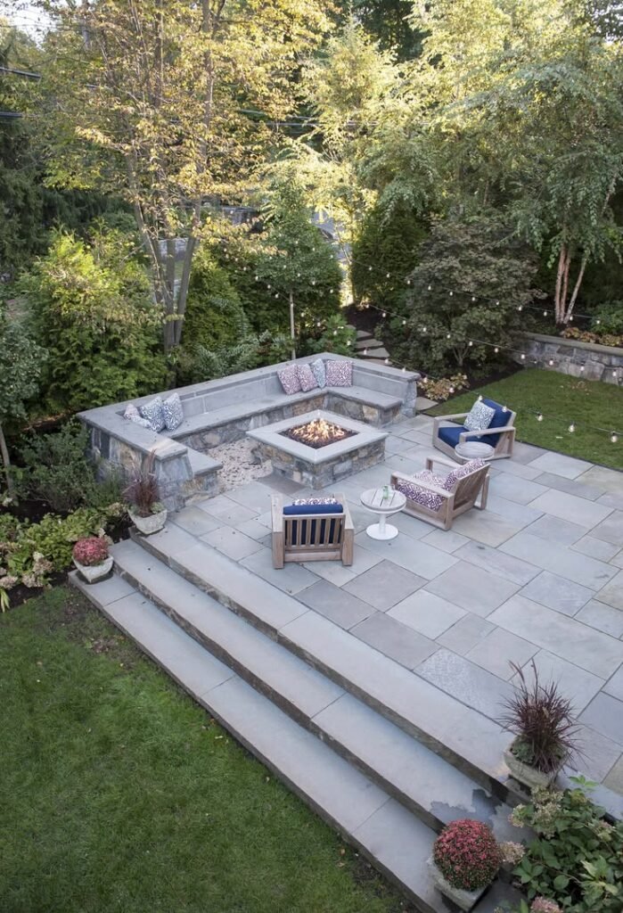 concrete patio