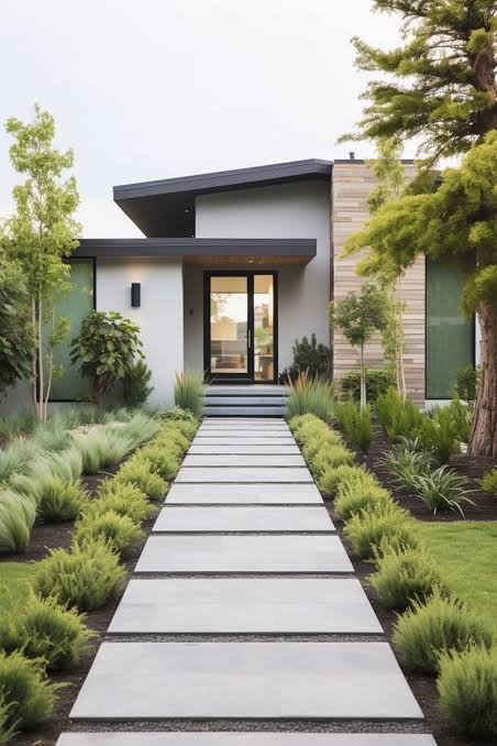 concrete walkway