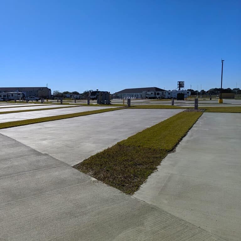 rv parking pads